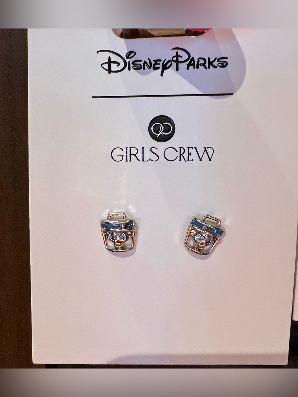 2026 Disney Parks Haunted Mansion  Hatbox Ghost Earrings Set By Girls Crew New